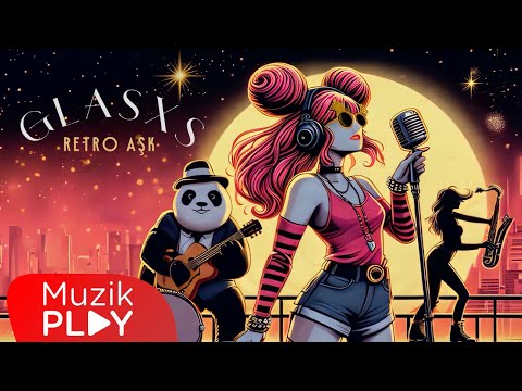 Glasxs - Retro Aşk (Official Ai Anime Lyric Video)